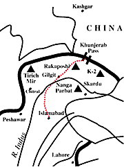 Hunza Map